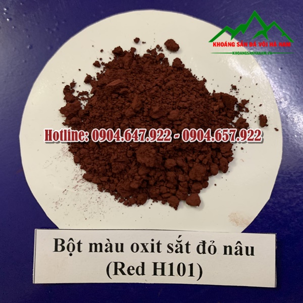 bot-mau-oxit-sat-do-nau-red-h101-Cong-ty-Khoang-San-Da-Voi-Ha-Nam
