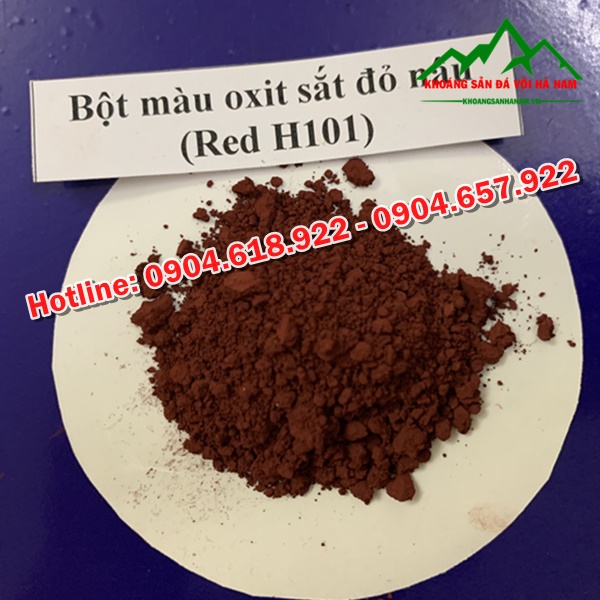 Bột màu oxit sắt trong công nghiệp