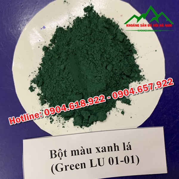 Bột màu oxit sắt trong công nghiệp