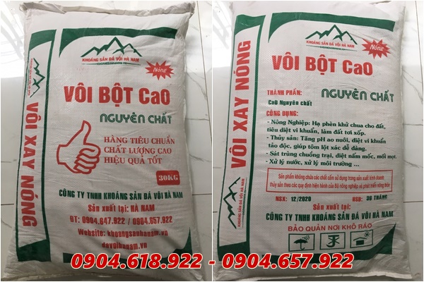 Bán vôi nung CaO ở Hà Nội