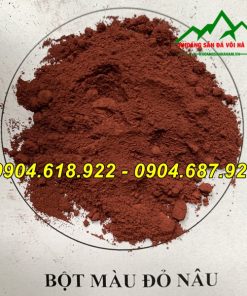 Bột màu đỏ nâu hàn quốc