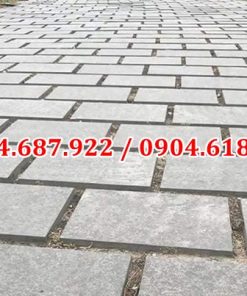 đá băm mặt ghi sáng lát nền