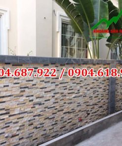 đá ghép 3 màu ốp tường