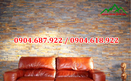 đá ghép lai châu đa sắc ốp tường