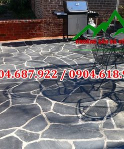 đá rối đen lai châu lát nền