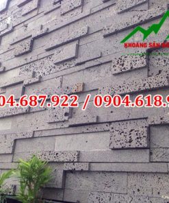đá ghép ong xám ốp tường