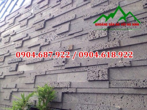 đá ghép ong xám ốp tường