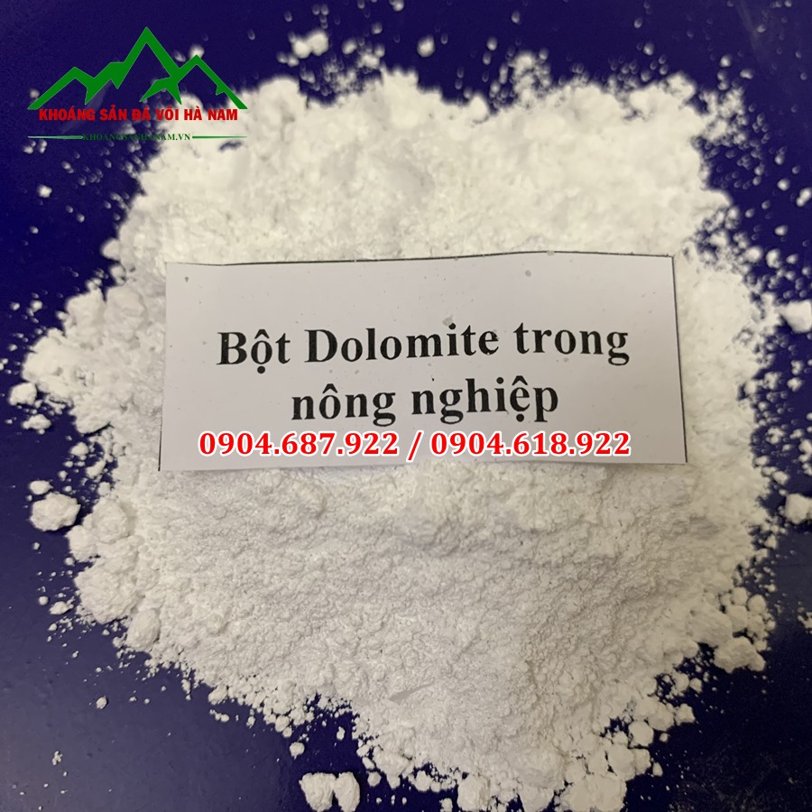 Bột Dolomite sản xuất phân bón