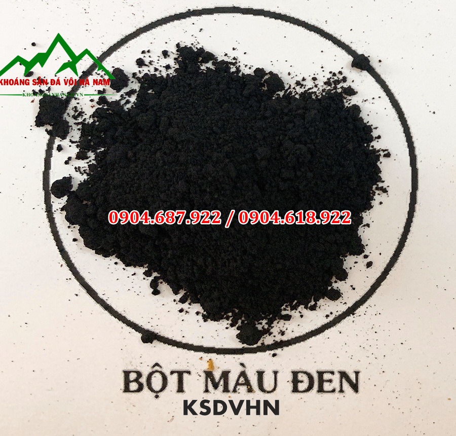 bột màu đen