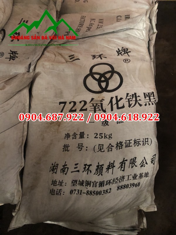 bột màu oxit sắt đen