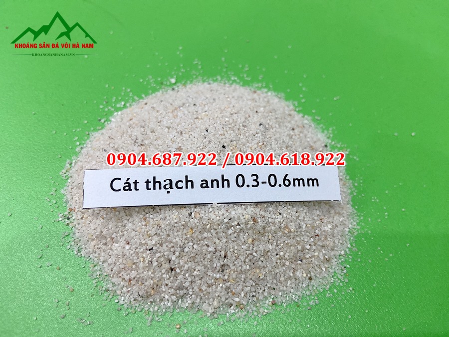 cát thạch anh phun bề mặt