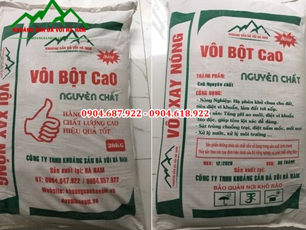 Vôi bột CaO