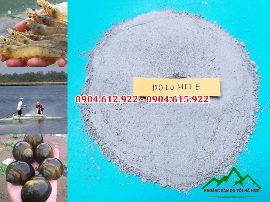 dolomite cho nuôi trồng thủy sản