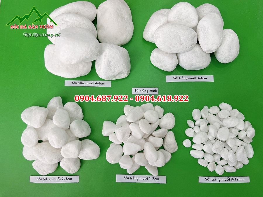 Sỏi trắng muối quay