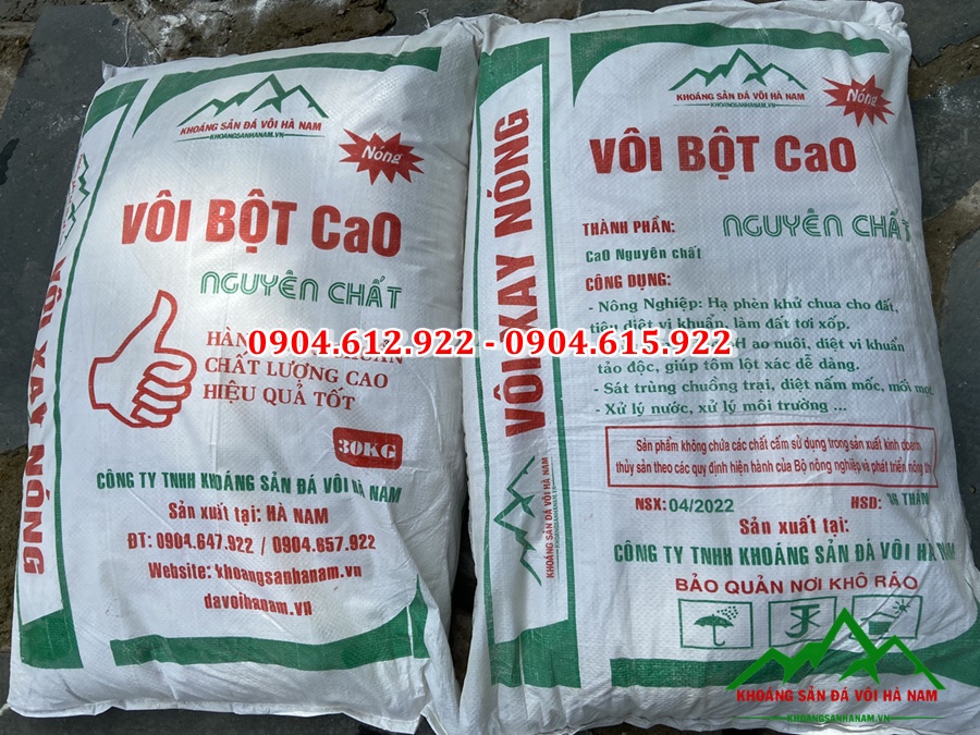 địa chỉ bán vôi tại Hà Nội