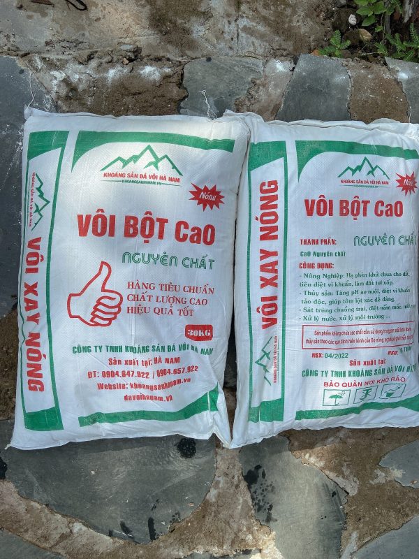 Vôi bột CaO