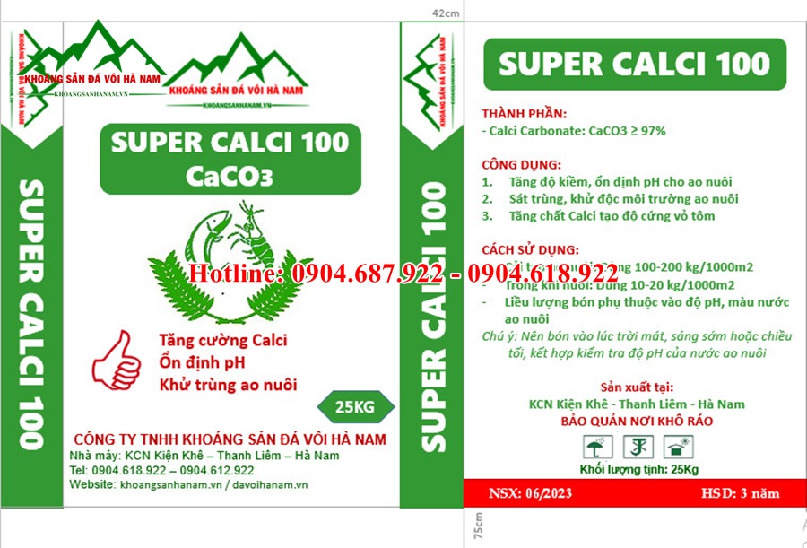 Sản xuất super calci