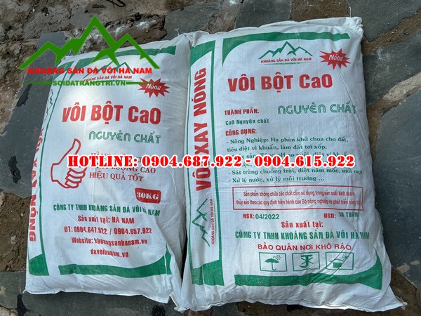 vôi bột hà nam
