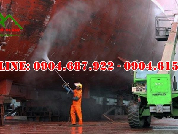 cát thạch anh phun gỉ set giá rẻ