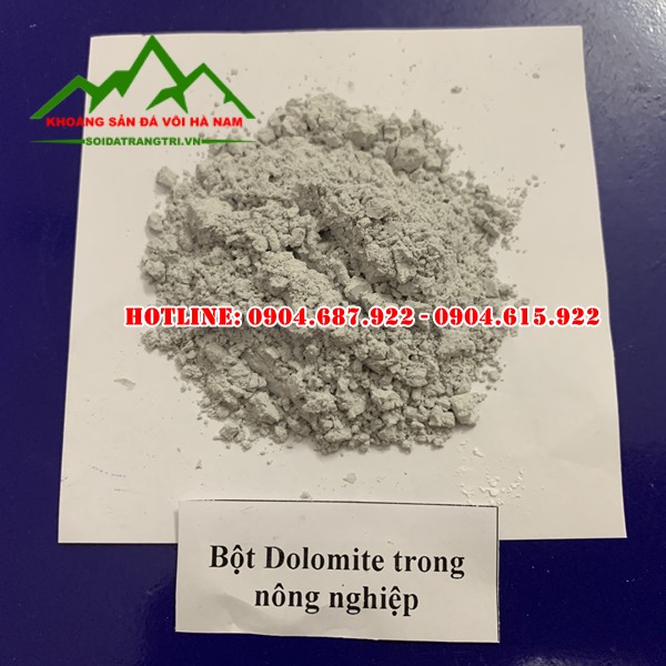 Bán vôi dolomite