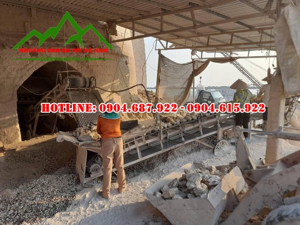 nhà máy sản xuất vôi cục