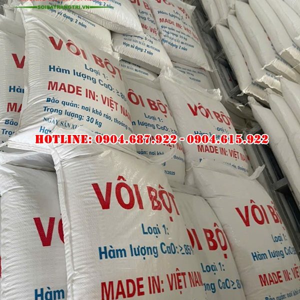phân phối vôi bột khủ khuẩn